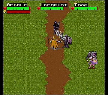 King Arthur & The Knights of Justice (USA) screen shot game playing